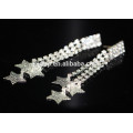 Fashion Cheep Estrella En Forma De Plata Con Encanto Pendientes Pendientes De Cristal